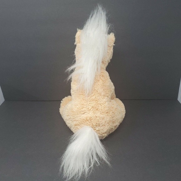 Aurora Horse 13" Plush Stuffed Animal Brown White Equestrian Easter Basket Fan - Picture 3 of 6